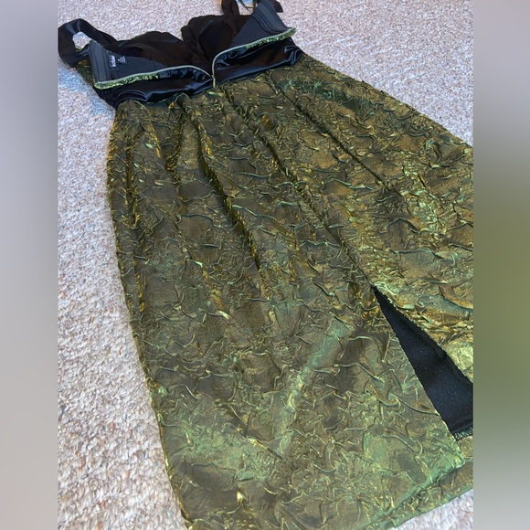 La Chateau Grren and Black Dress - Picture 9 of 14